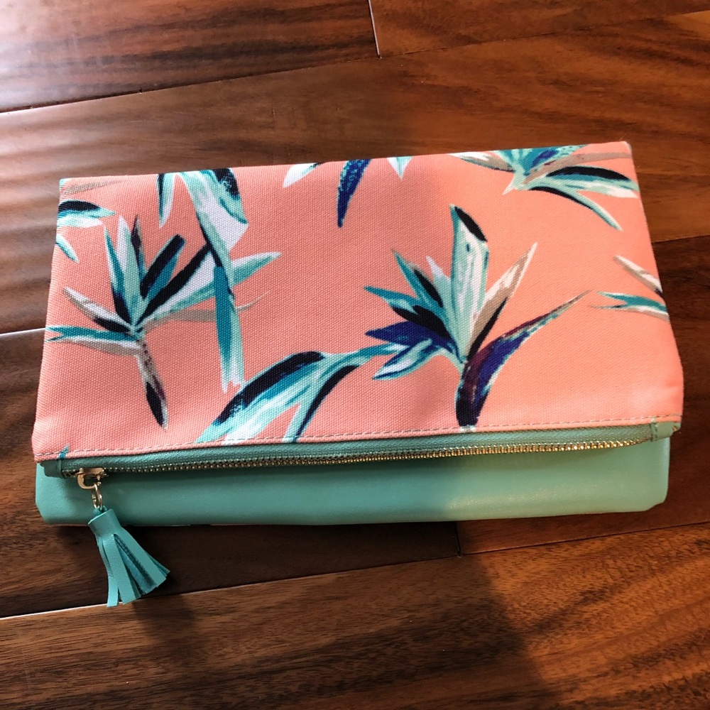 Rachel Pally reversible clutch in Paradise